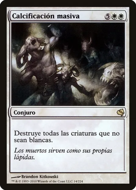 Mass Calcify, Magic card PS11 14 — Salvat 2011 set