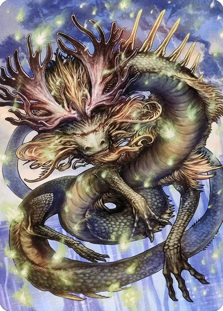 Kura, the Boundless Sky // Kura, the Boundless Sky, Magic card ANEO 66 — Neon Dynasty Art Series set