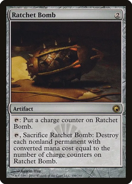 Ratchet Bomb, Magic card SOM 196 — Scars of Mirrodin set