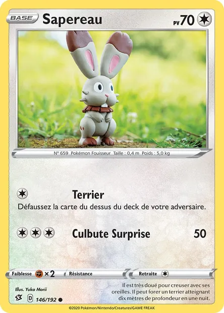 Sapereau, carte Pokémon RCL 146 — extension Clash des Rebelles