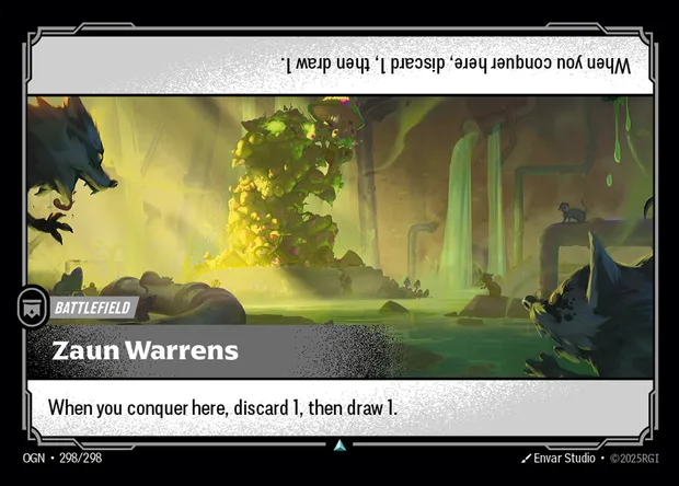 Zaun Warrens, Riftbound card OGN 298 — Origins set