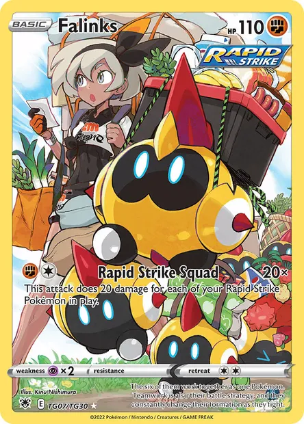 Falinks, Pokémon card ASR TG07 — Astral Radiance set