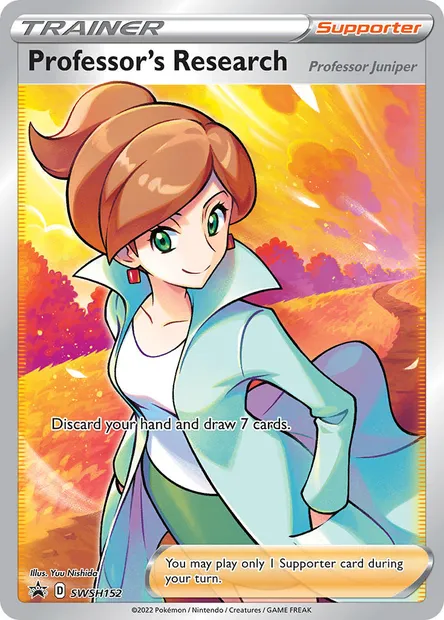 Professor's Research, Pokémon card SWSH 152 — SWSH Black Star Promos set