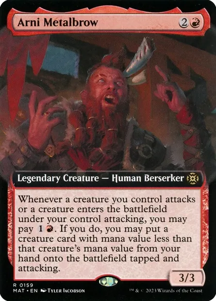 Arni Frontacier, carte Magic MAT 159 — extension L'invasion des machines : le jour d'après