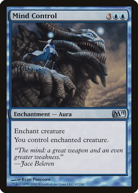 Mind Control, Magic card M11 67 — Magic 2011 set