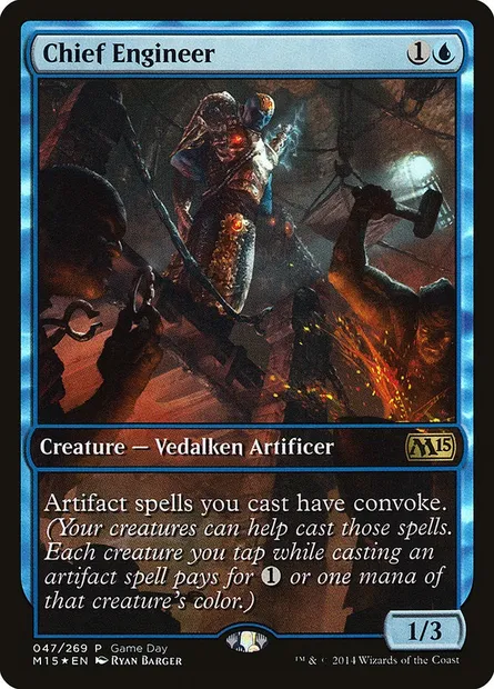 Chief Engineer, Magic card PM15 47 — Magic 2015 Promos set