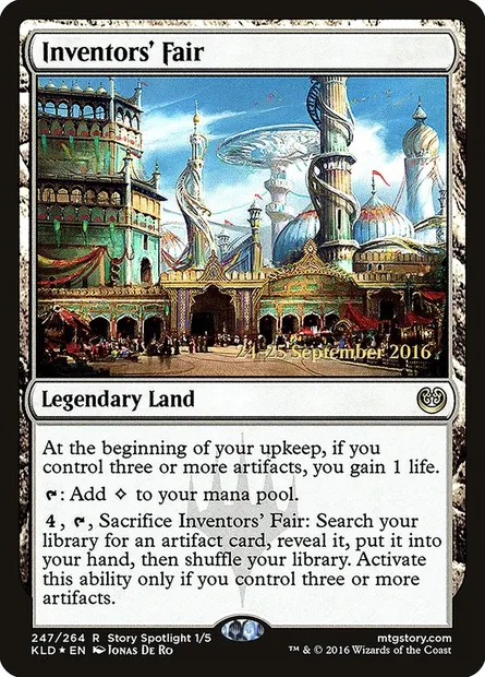 Inventors' Fair, Magic card PKLD 247s — Kaladesh Promos set