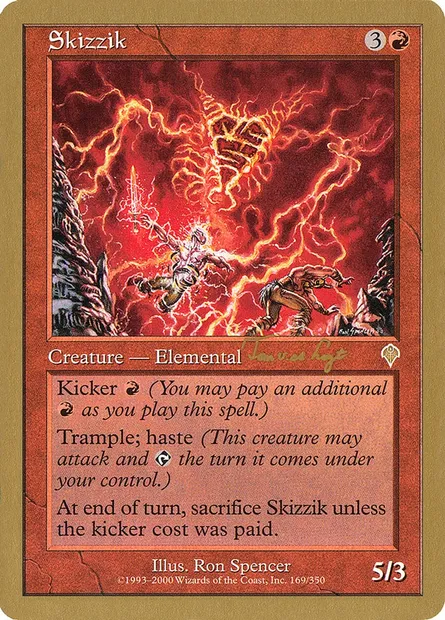 Skizzik, Magic card WC01 tvdl169 — World Championship Decks 2001 set