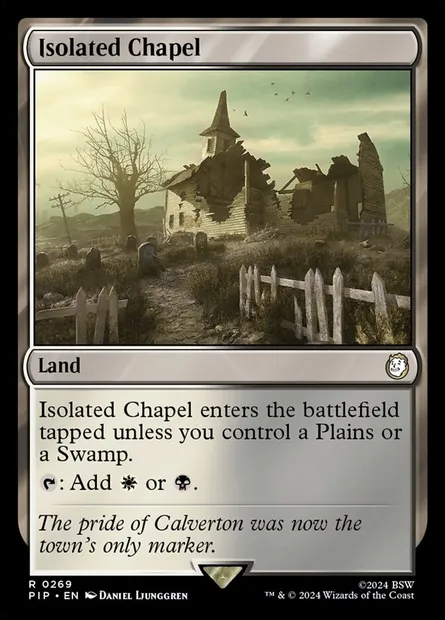 Isolated Chapel, Magic card PIP 269 — Fallout set