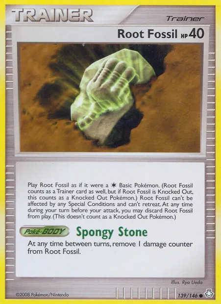 Root Fossil, Pokémon card LA 139 — Legends Awakened set