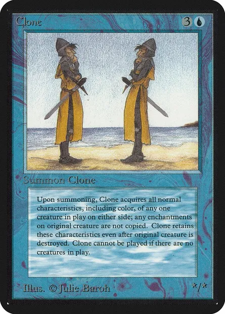 Clone, Magic card LEA 51 — Limited Edition Alpha set