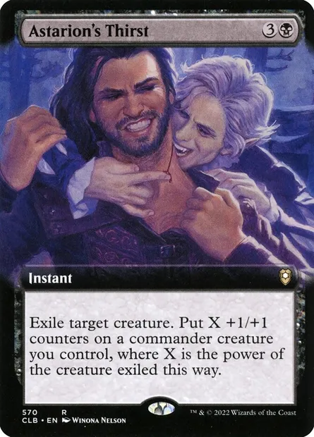 Astarion's Thirst, Magic card CLB 570 — Commander Legends: Battle for Baldur's Gate set