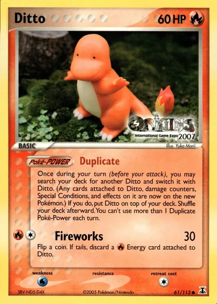 Ditto, Pokémon card PR 061 — Assorted Promos set