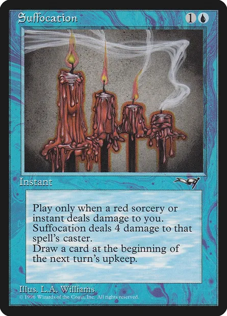 Suffocation, Magic card ALL 38 — Alliances set
