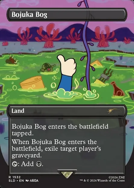 Bojuka Bog, Magic card SLD 1532 — Secret Lair Drop set