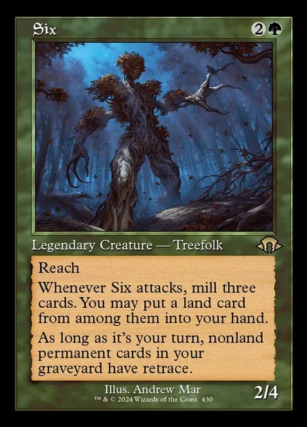 Six, Magic card MH3 430 — Modern Horizons 3 set