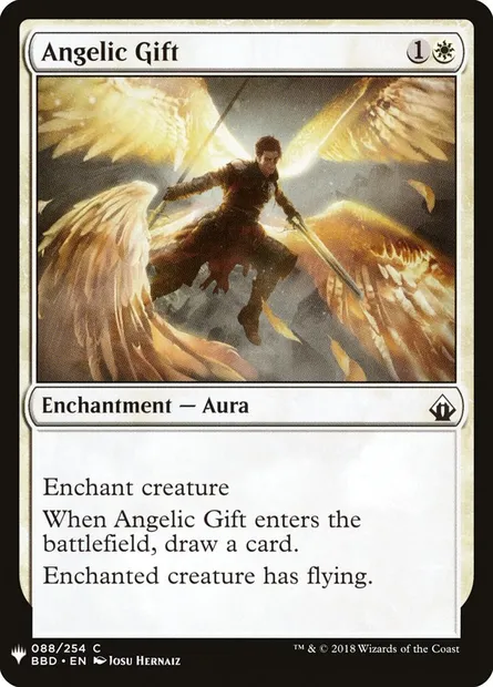 Angelic Gift, Magic card PLST BBD-88 — The List set