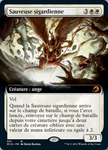 Sauveuse sigardienne, carte Magic MID 331 — extension Innistrad : chasse de minuit