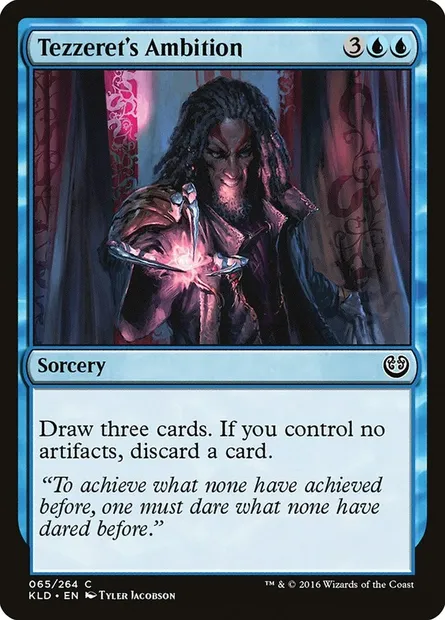 Tezzeret's Ambition, Magic card KLD 65 — Kaladesh set