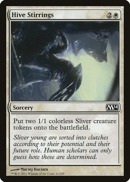 Hive Stirrings, Magic card M14 21 — Magic 2014 set
