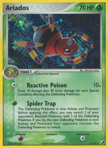 Ariados, Pokémon card UF 2 — Unseen Forces set
