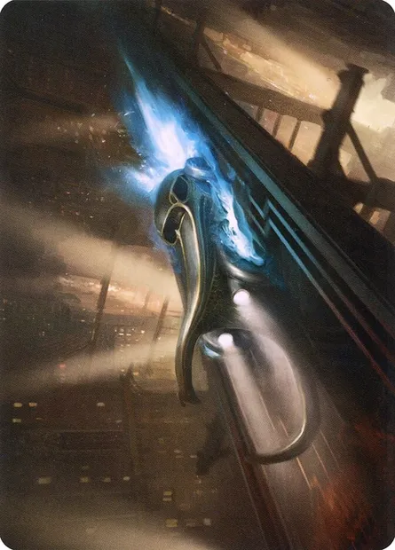 Run Out of Town // Run Out of Town, Magic card ASNC 13 — New Capenna Art Series set