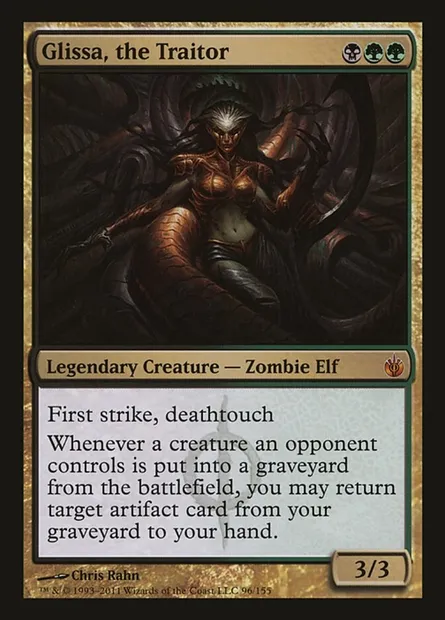 Glissa, the Traitor, Magic card P11 96 — Magic Player Rewards 2011 set