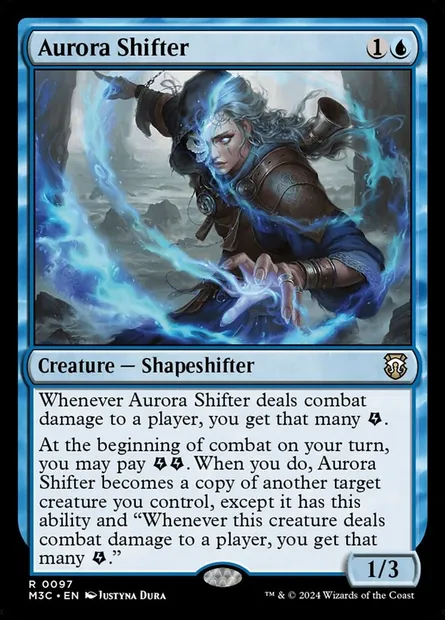 Aurora Shifter, Magic card M3C 97 — Modern Horizons 3 Commander set