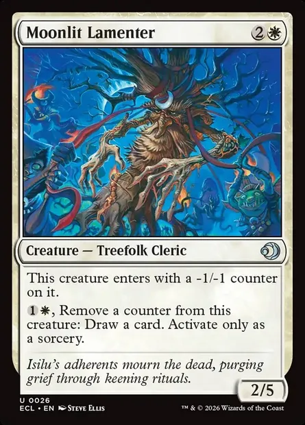 Moonlit Lamenter, Magic card ECL 26 — Lorwyn Eclipsed set