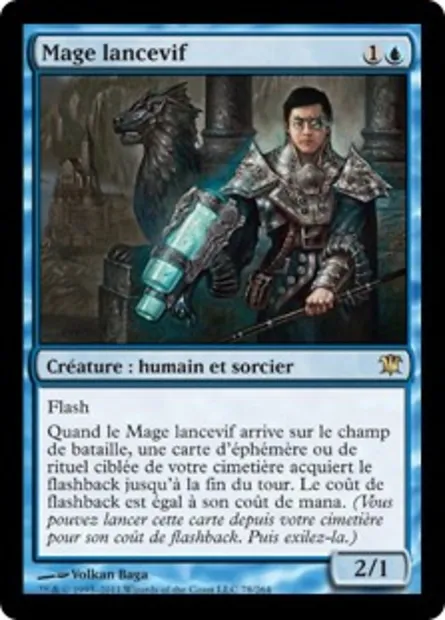 Mage lancevif, carte Magic ISD 78 — extension Innistrad