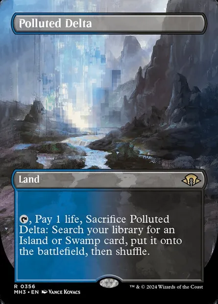 Polluted Delta, Magic card MH3 356 — Modern Horizons 3 set
