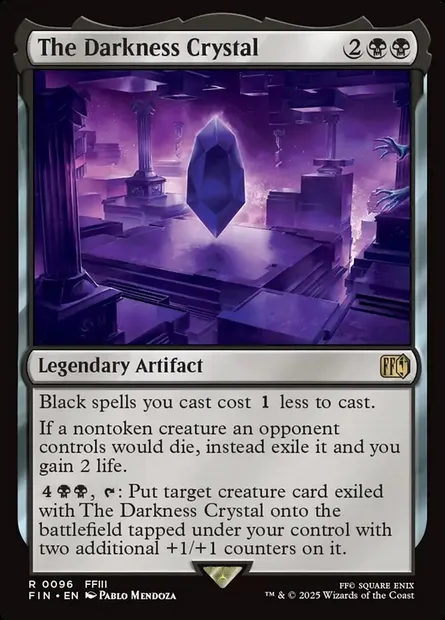 The Darkness Crystal, Magic card FIN 96 — Final Fantasy set