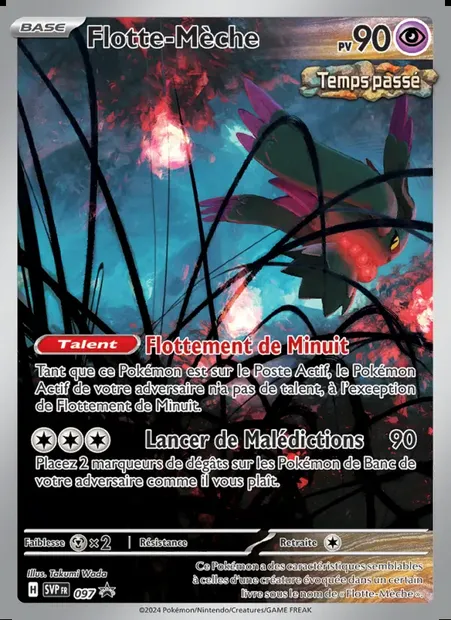 Flotte-Mèche, carte Pokémon PR-SV 097 — extension SVP Black Star Promos