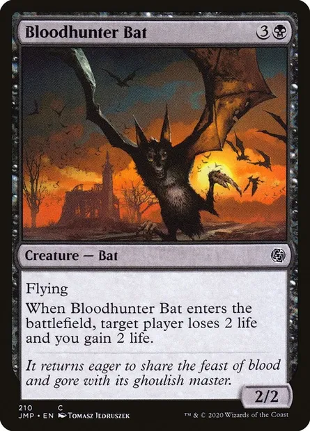 Bloodhunter Bat, Magic card JMP 210 — Jumpstart set