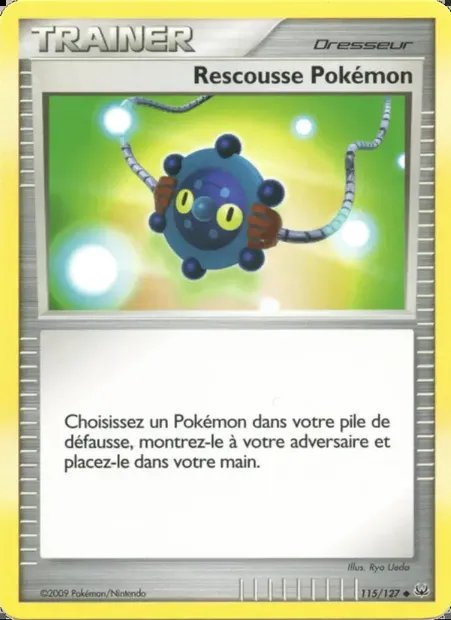 Rescousse Pokémon, carte Pokémon PL 115 — extension Platine