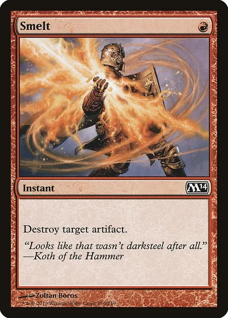 Smelt, Magic card M14 156 — Magic 2014 set