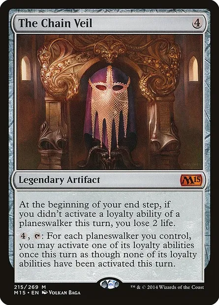 The Chain Veil, Magic card M15 215 — Magic 2015 set