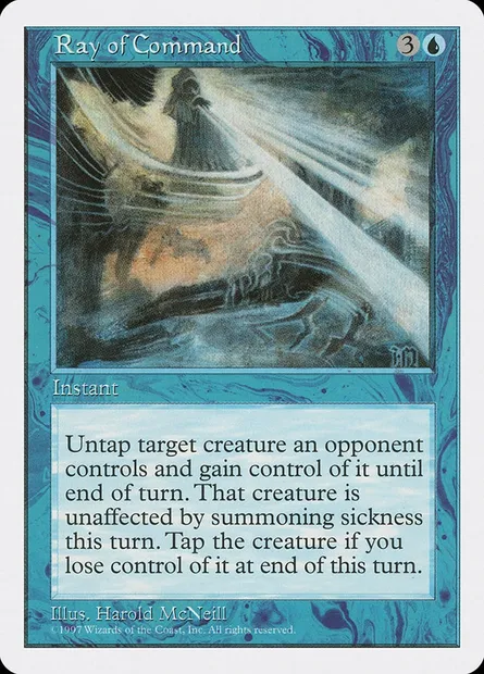 Ray of Command, Magic card 5ED 114 — Fifth Edition set