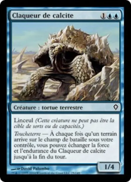 Claqueur de calcite, carte Magic WWK 25 — extension Worldwake