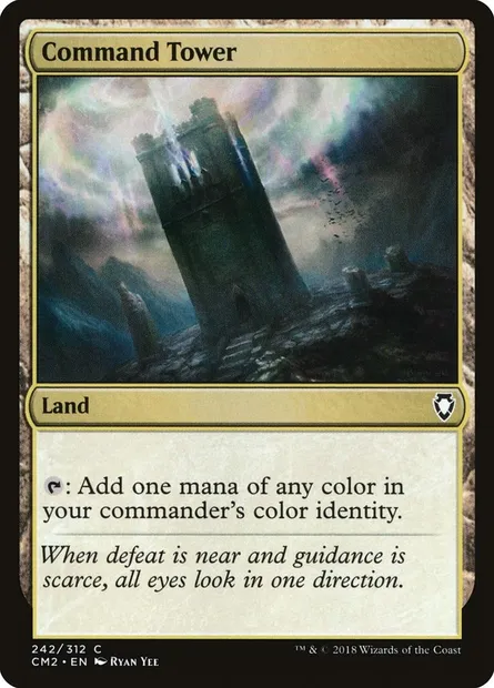 Command Tower, Magic card CM2 242 — Commander Anthology Volume II set