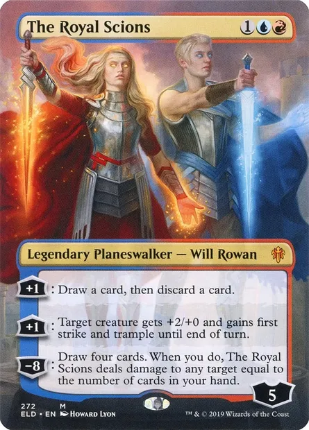 The Royal Scions, Magic card ELD 272 — Throne of Eldraine set