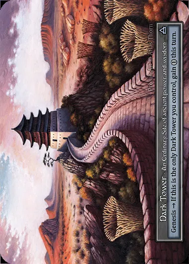 Dark Tower, carte Sorcery PRO 057 — extension Promotional