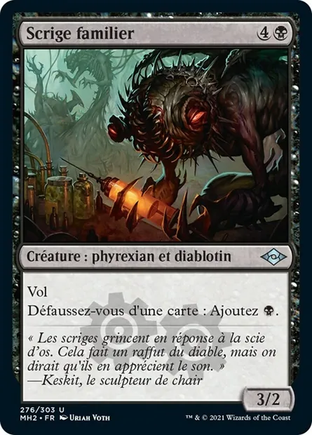 Scrige familier, carte Magic MH2 276 — extension Horizons du Modern 2
