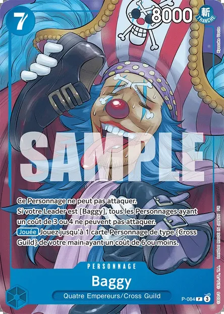 Baggy, carte One Piece P-084 — extension Carte promo