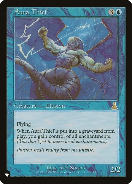 Aura Thief, Magic card PLST UDS-26 — The List set