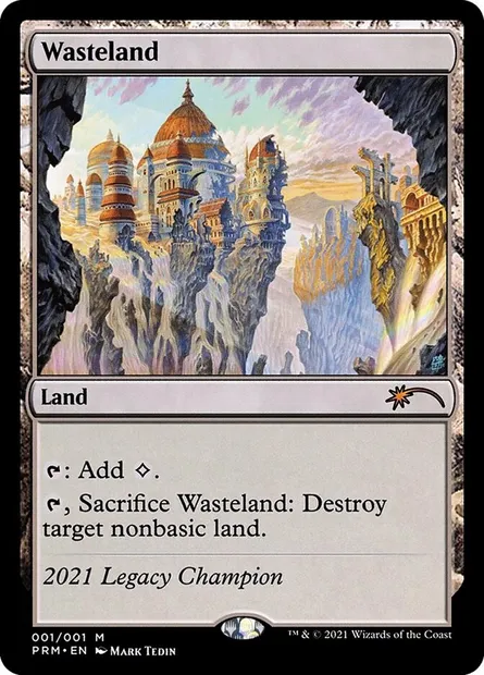 Wasteland, Magic card OLGC 2021A — Legacy Championship set