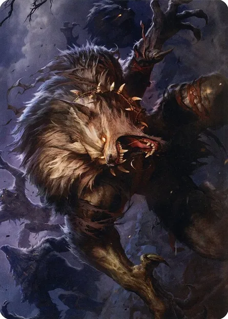 Village Reavers // Village Reavers, carte Magic AMID 45 — extension Midnight Hunt Art Series