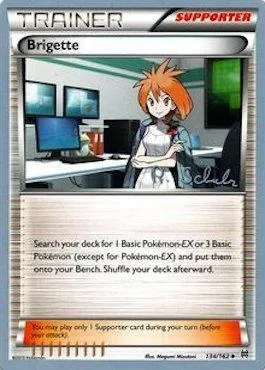 Brigette, Pokémon card WCD18 134-2 — World Championship Decks 2018 set