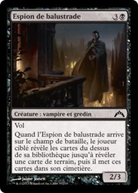 Espion de balustrade, carte Magic GTC 57 — extension Insurrection