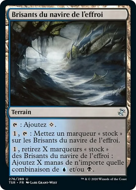 Brisants du navire de l'effroi, carte Magic TSR 276 — extension Spirale Temporelle Remastered